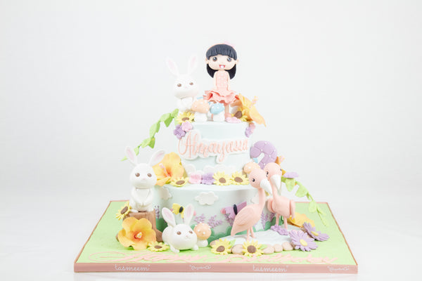 Fairy Land Cake - كيكة على شكل شخصيه كرتونيه
