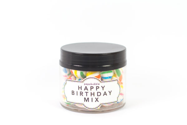 Birthday Pastel Pillow Candies in a Big Jar  -حلوى الباستيل وسادة في عيد ميلاد جرة كبيرة
