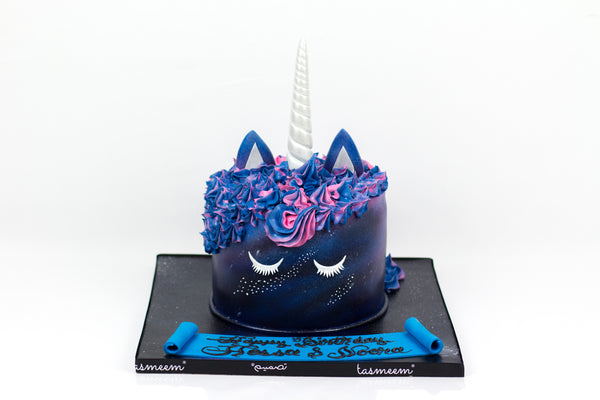 Unicorn Galaxy Cake - كيكة اليونيكورن