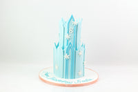 Snow Castle Cake - كيكة على شكل شخصيه كرتونيه