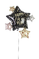 Happy New Year Star Shaped Balloon IV - بالونه على شكل نجمه