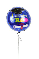 Blue Graduation Foil Balloon بالونه تخرج