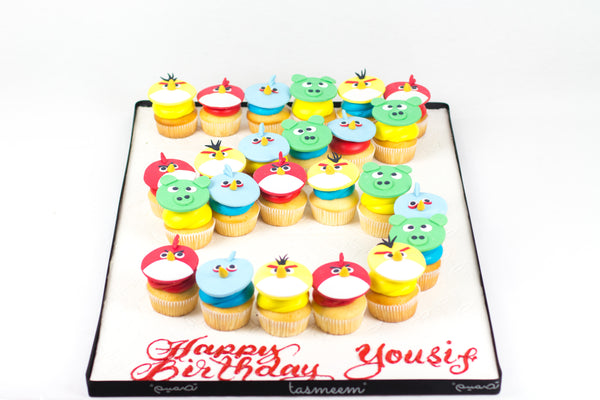 Character Birthday Cupcakes V- شخصيات كب كيك لأعياد الميلاد V