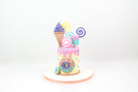 Ice Cream Birthday Cake - كيكة يوم ميلاد