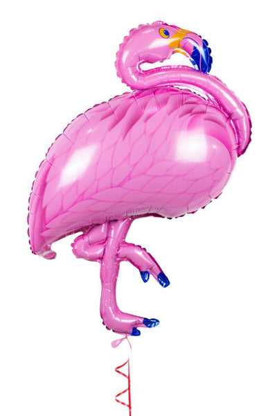 Flamingo Shaped Foil Balloon بالونه على شكل طائر الفلامنجو