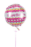 Happy Birthday Foil Balloon بالونه يوم ميلاد
