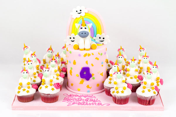 Unicorn Cow Birthday Cake - كيكة اليونيكورن