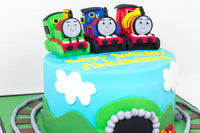 Train Birthday Cake - كيكة على شكل شخصيه كرتونيه