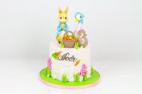 Farmer Animal Birthday Cake - كيكة على شكل شخصيه كرتونيه