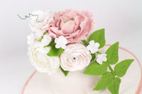 Elegant Flower Cake - كيكة عيد ميلاد