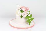 Elegant Flower Cake - كيكة عيد ميلاد