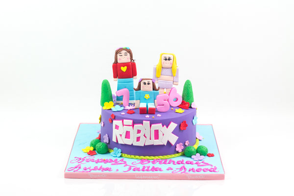 Game Character Birthday Cake  كيكة يوم ميلاد