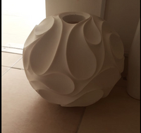 Round Small Vase-مزهرية مدوره صغيره