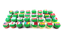 Country Flag Cupcakes - كب كيك اعلام دول