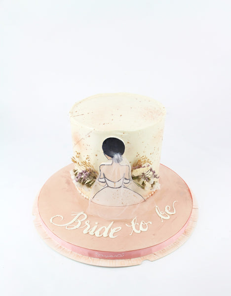 Bride To Be Cake - كيكة عروس