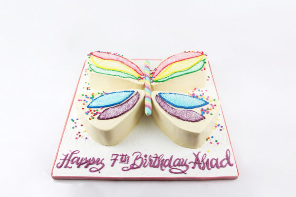 Butterfly Design Cake -كعكة بتصميم الفراشة