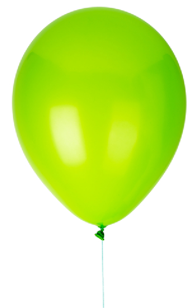 12" Light Green Latex Balloon بالون لاتكس حجم ١٢ بوصه - اللون اخضر