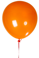12" Orange Latex Balloon  بالون لاتكس حجم ١٢ بوصه - اللون برتقالي
