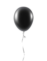 12 Inches Black Latex Balloons, its a good choice for black color  lover